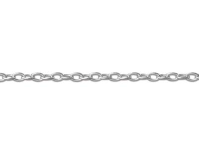 Sterling Silver 1.3mm Diamond Cut  Extendable Trace Chain             18-20