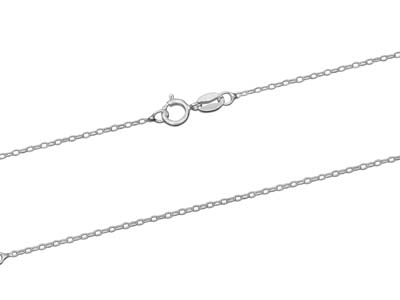 Sterling Silver 1.3mm Trace Chain   16