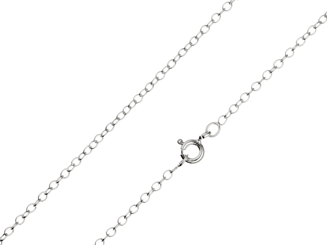 925 Sterling Silver Necklace Chain Trace Italian 16-30In 100% Recycled Silver