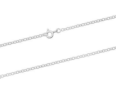 Sterling Silver 1.7mm Trace Chain   26