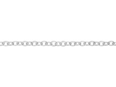 Sterling Silver 1.6mm Trace Chain   24