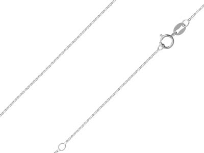 Sterling Silver 1.0mm Extendable   Trace Chain 16-18