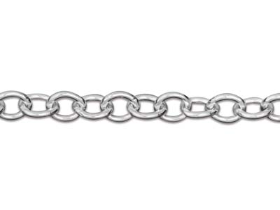 Sterling Silver 2.3mm Trace Chain   26