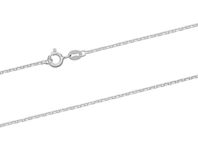 Sterling Silver 1.5mm Diamond Cut  Trace 16