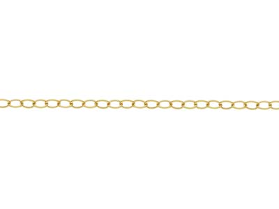 Gold Filled 2.2mm Loose Plain Trace Chain - Standard Image - 1