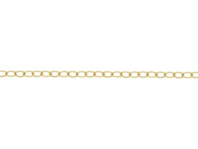 Gold Filled 2.2mm Loose Plain Trace Chain
