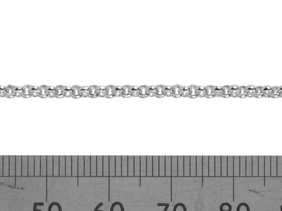 Argentium 960 2.3mm Loose Round    Belcher Chain - Standard Image - 2