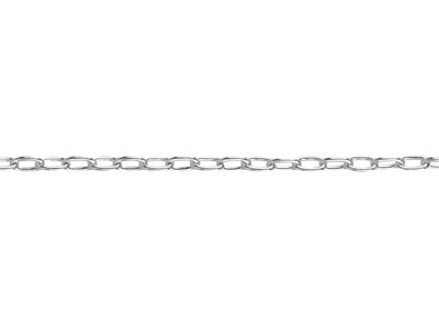 Argentium 960 1.2mm Loose Long Link Trace Chain
