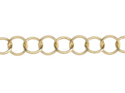 18ct Yellow Gold 4.8mm Loose Trace Chain - Standard Image - 2