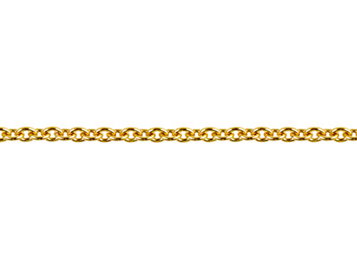 18ct Yellow Gold 1.7mm Round Loose Trace Chain