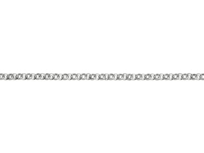 Sterling Silver 1.5mm Loose Round   Belcher Chain, 100 Recycled Silver