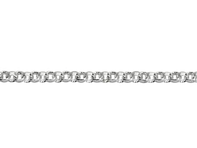 Sterling Silver 1.5mm Loose Round   Belcher Chain, 100% Recycled Silver - Standard Image - 3