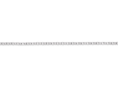 Sterling Silver 1.4mm Loose Oval   Belcher Chain
