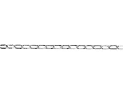 Sterling Silver 3.75mm Loose Long  Link Belcher Chain, 100% Recycled  Silver - Standard Image - 1