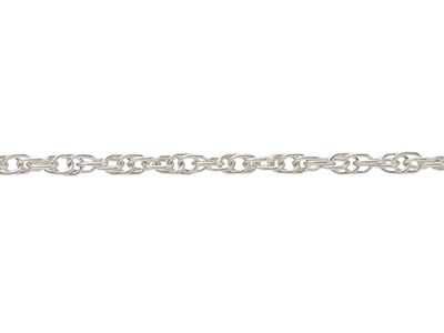 Sterling Silver 1.4mm Loose Rope   Chain