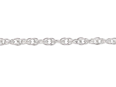 Sterling Silver 1.8mm Loose Rope   Chain