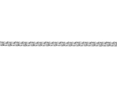 Sterling Silver 1.8mm Loose Tight  Trace Chain, 100 Recycled Silver