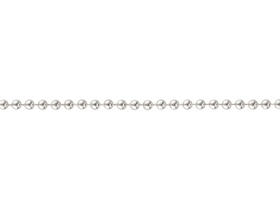 Sterling Silver 3.5mm Loose Ball   Chain, 100% Recycled Silver - Standard Image - 1