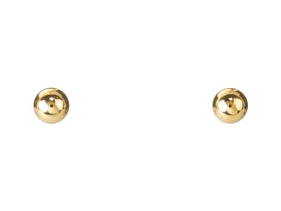 Gold Filled 5mm Ball Stud Earrings