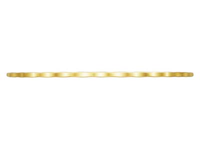 Gold Filled 1.3mm Hammered Wire    Stacking Bangle