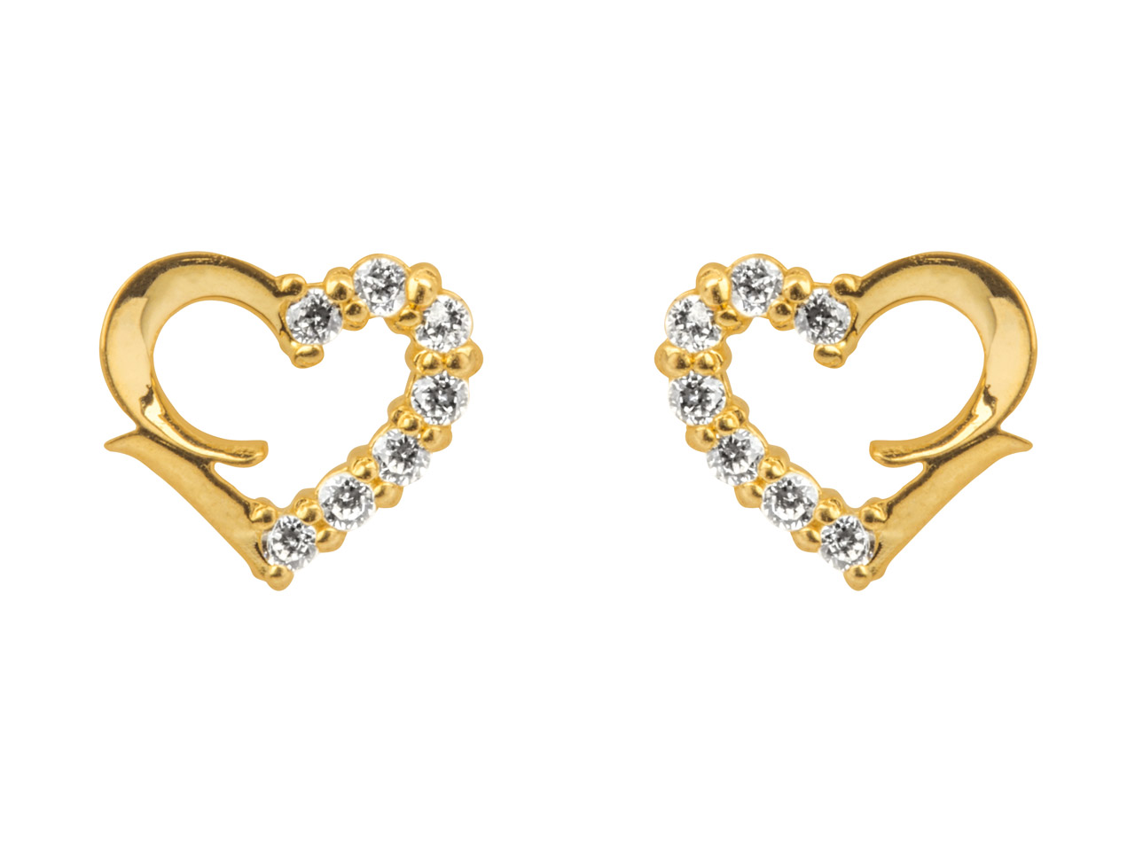 real gold earrings for women
