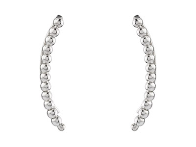 Sterling-Silver-Ball-Ear-Climber---Ea...