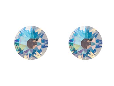 Sterling Silver Crystal Shimmer    Earrings - Standard Image - 1