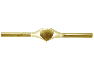 9ct Yellow Gold Ladies Ring L70    1.80mm Hallmarked Fully Annealed   Heart Signet 9mm X 9mm, 100       Recycled Gold