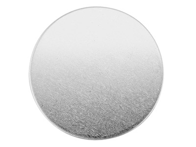 Sterling Silver Blank Fb02000      1.60mm X 20mm Fully Annealed Round 20mm, 100% Recycled Silver - Standard Image - 1