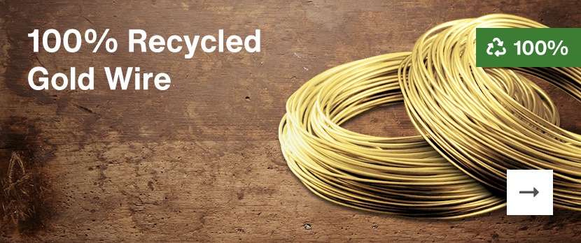 100% Recycled Gold Wire