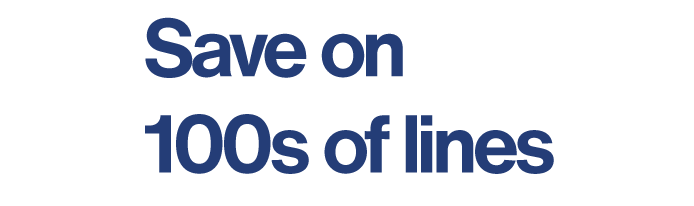 Cooksongold '100 Lines' label