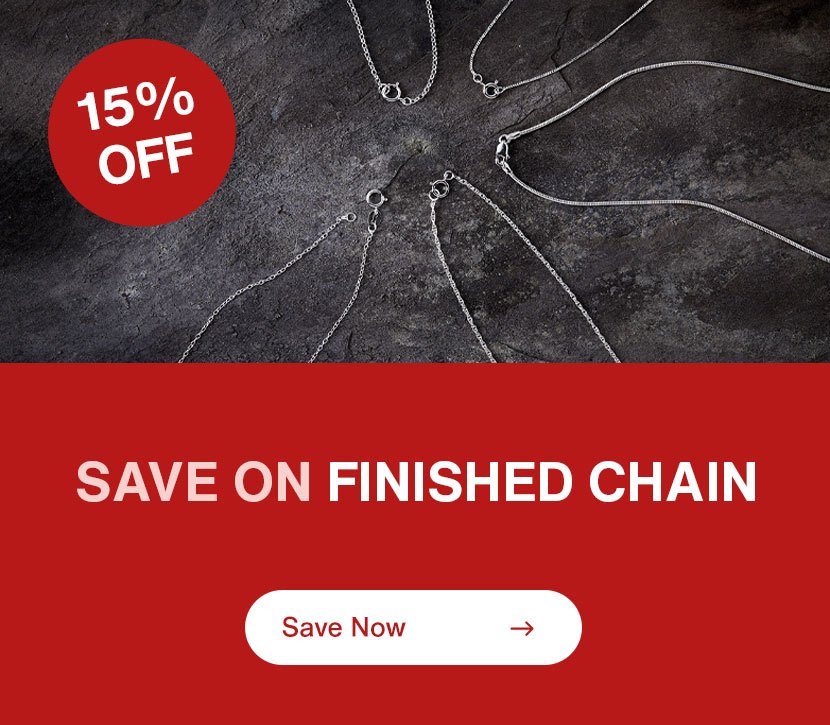 Sterling Silver Finished Chain