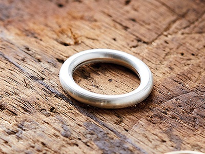 18ct White Gold Wedding Rings