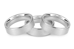 Palladium 950 Wedding Rings