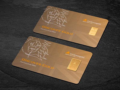 Fine Card Gold Bars