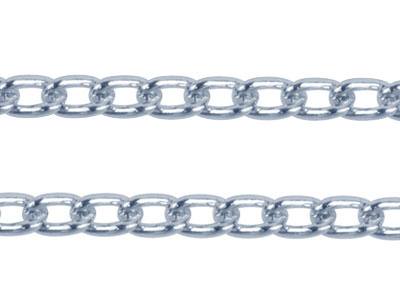 Men's 12.0mm Curb Chain Necklace in Stainless Steel - 22