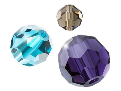 Preciosa® Crystal Round Beads