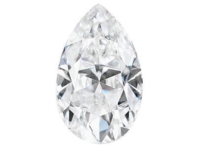 Pear Moissanite